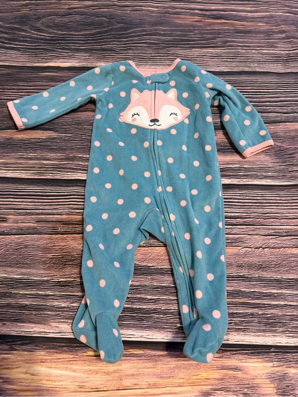Girls' 5pc Footed One-Piece Sleepers - Multi Color